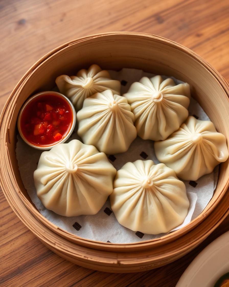 Steamed Momo